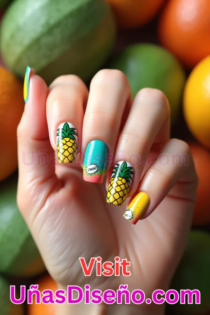 4. Pineapple Pop Art - Fun and Bold for a Unique Style (3).jpeg