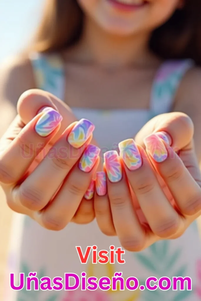 5. Diseño de uñas de verano con efecto tie-dye en tonos pastel (3).jpeg