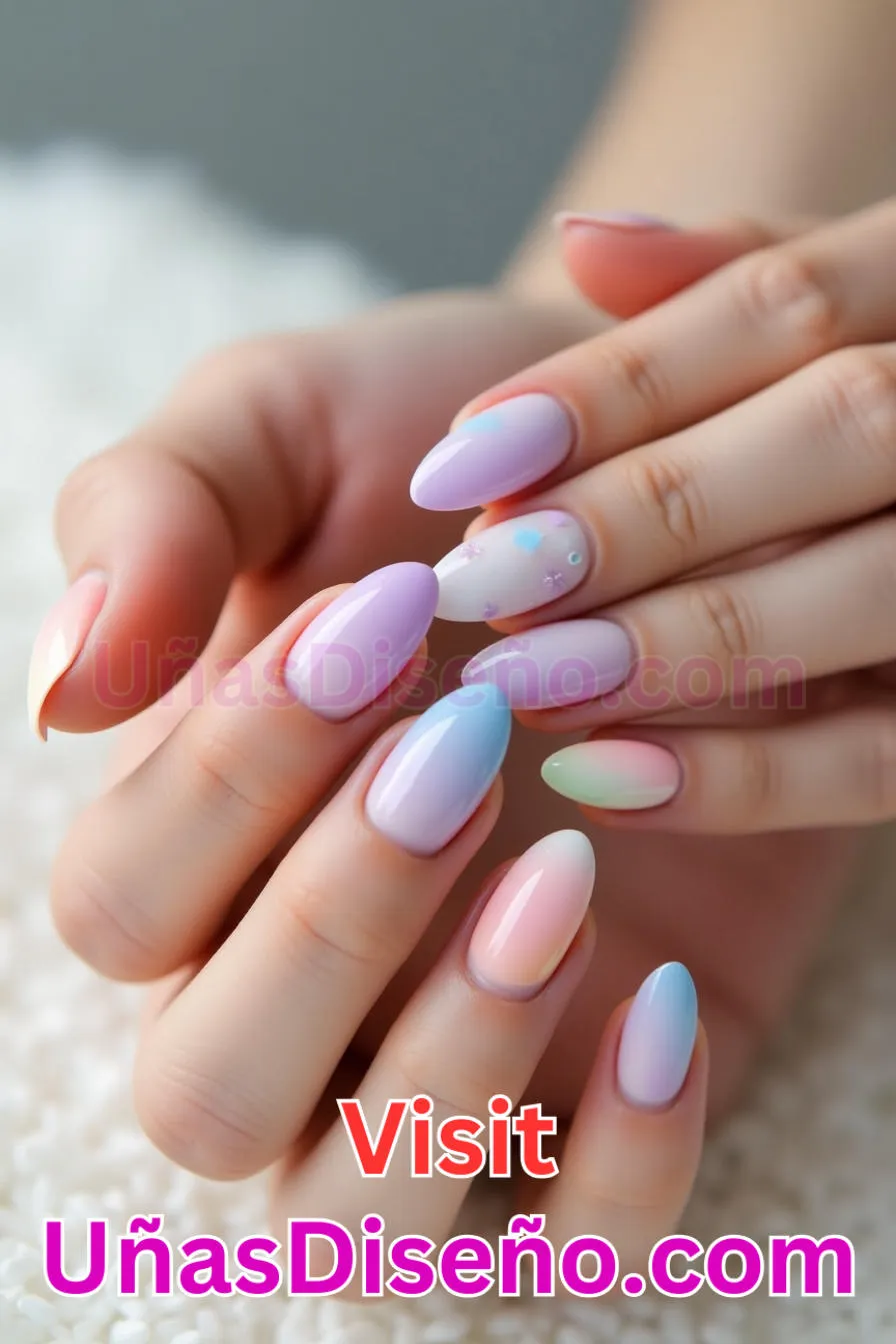 5. Pastel Ombre Almendra - 20 Uñas de Almendra Elegance Diseños exclusivos para un look sofisticado (6).jpeg