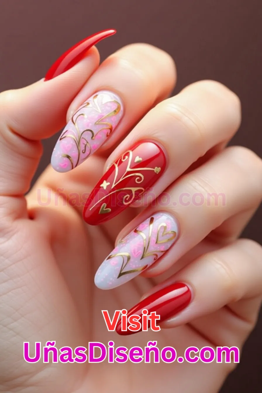 5. Remolinos de corazón - 12 modernos diseños de uñas transparentes con motivos y detalles únicos 5.jpeg