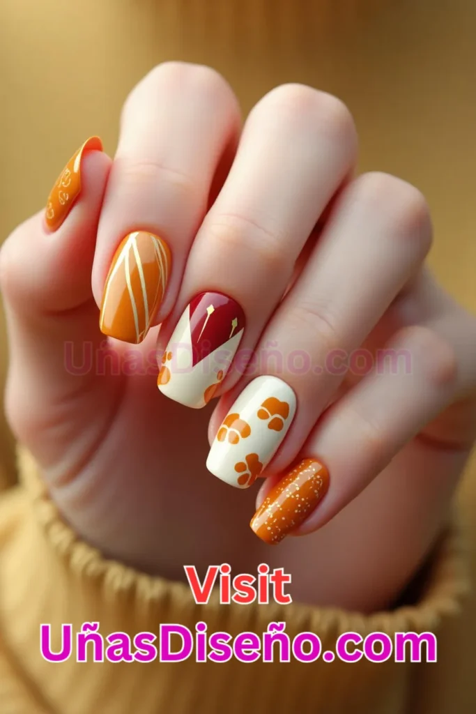 50. Gallina Diseños de uñas - 51 Diseños de uñas con estampado animal para combinar a la perfección con tus vestidos (3).jpeg