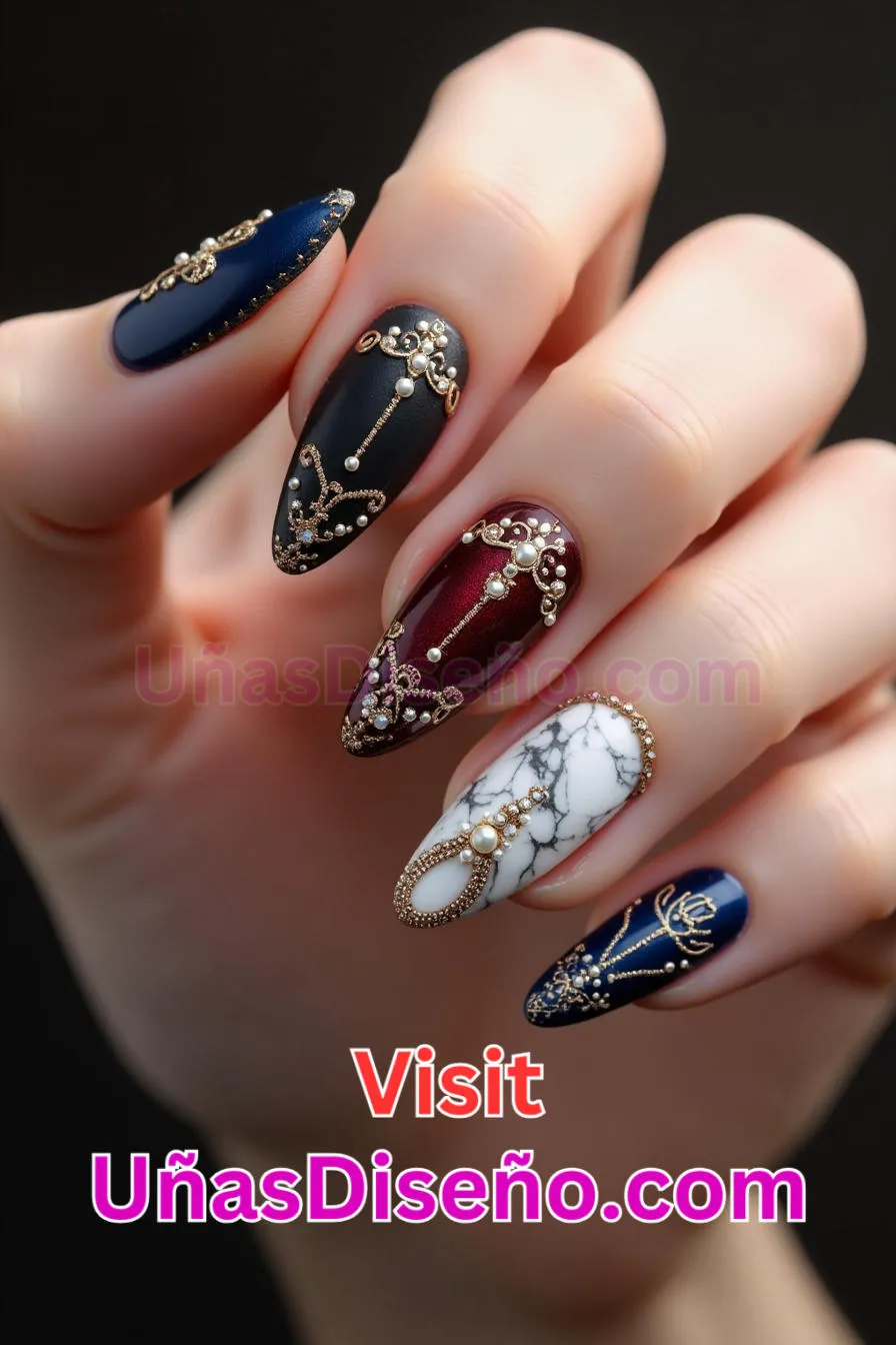 6 Un conjunto regio Diseños de uñas mejores diseños de uñas acrílicas para una manicura elegante y duradera 1.jpeg