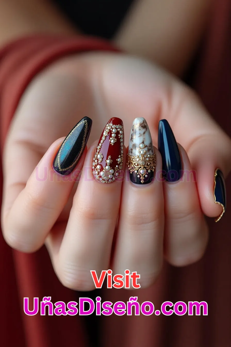 6 Un conjunto regio Diseños de uñas mejores diseños de uñas acrílicas para una manicura elegante y duradera 3.jpeg