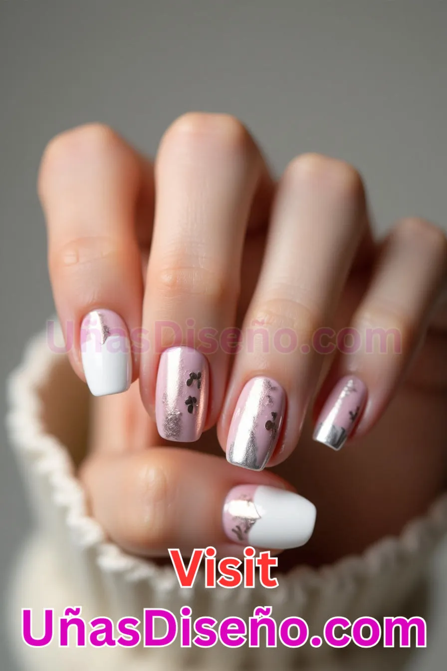 6. Acentos minimalistas en los espejos - Diseño de uñas espejo La guía definitiva para conseguir un aspecto brillante y reflectante (7).jpeg