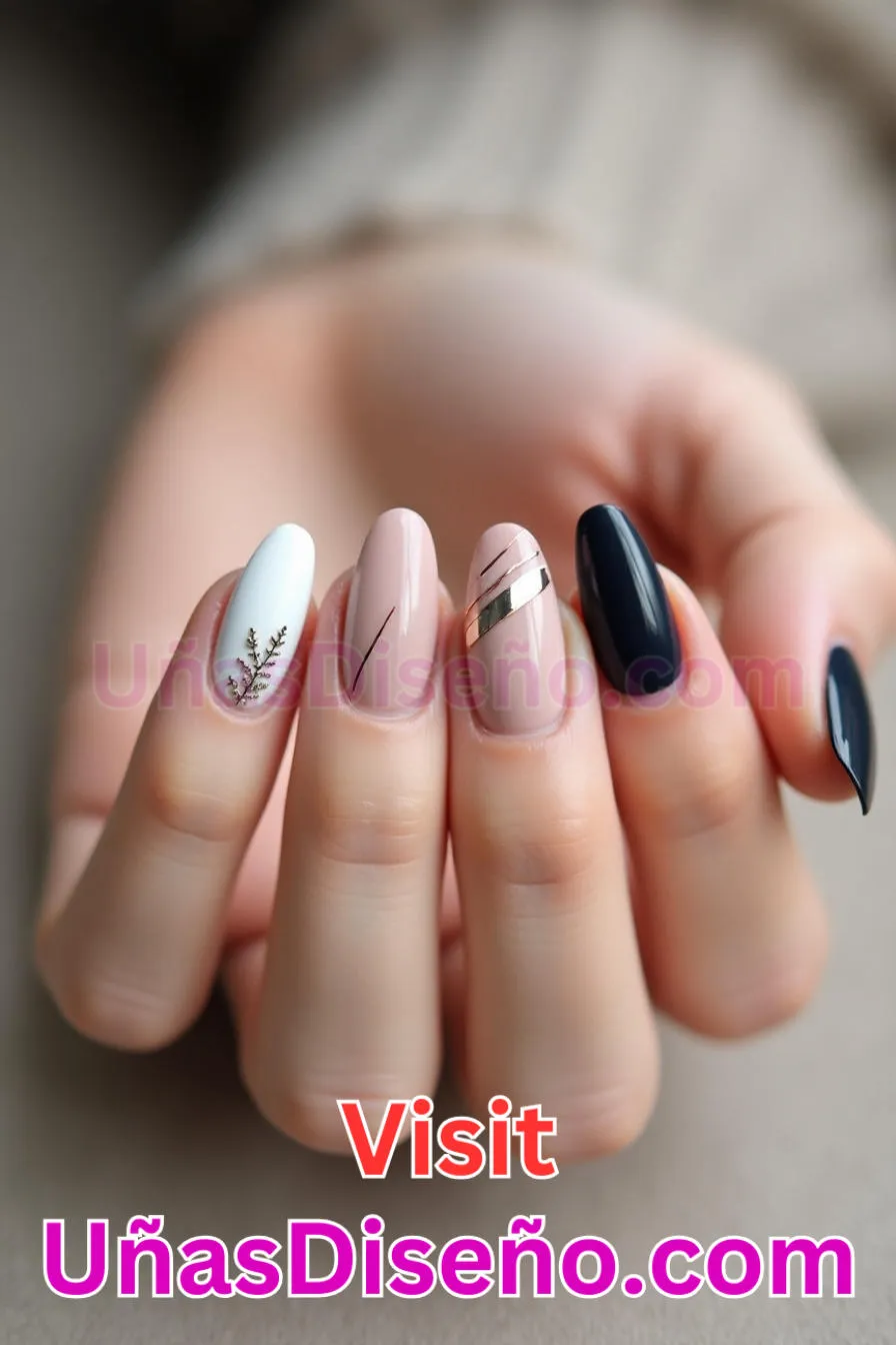 6. Acentos minimalistas en los espejos - Diseño de uñas espejo La guía definitiva para conseguir un aspecto brillante y reflectante (8).jpeg