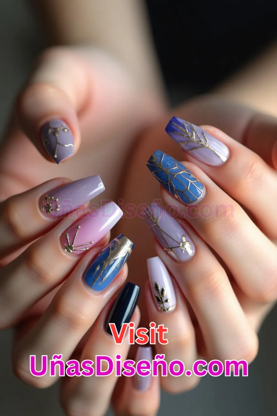 6. Diseño de uñas de acrílico Los mejores diseños de uñas de acrílico Ideas modernas y únicas para cada ocasión (7).jpeg