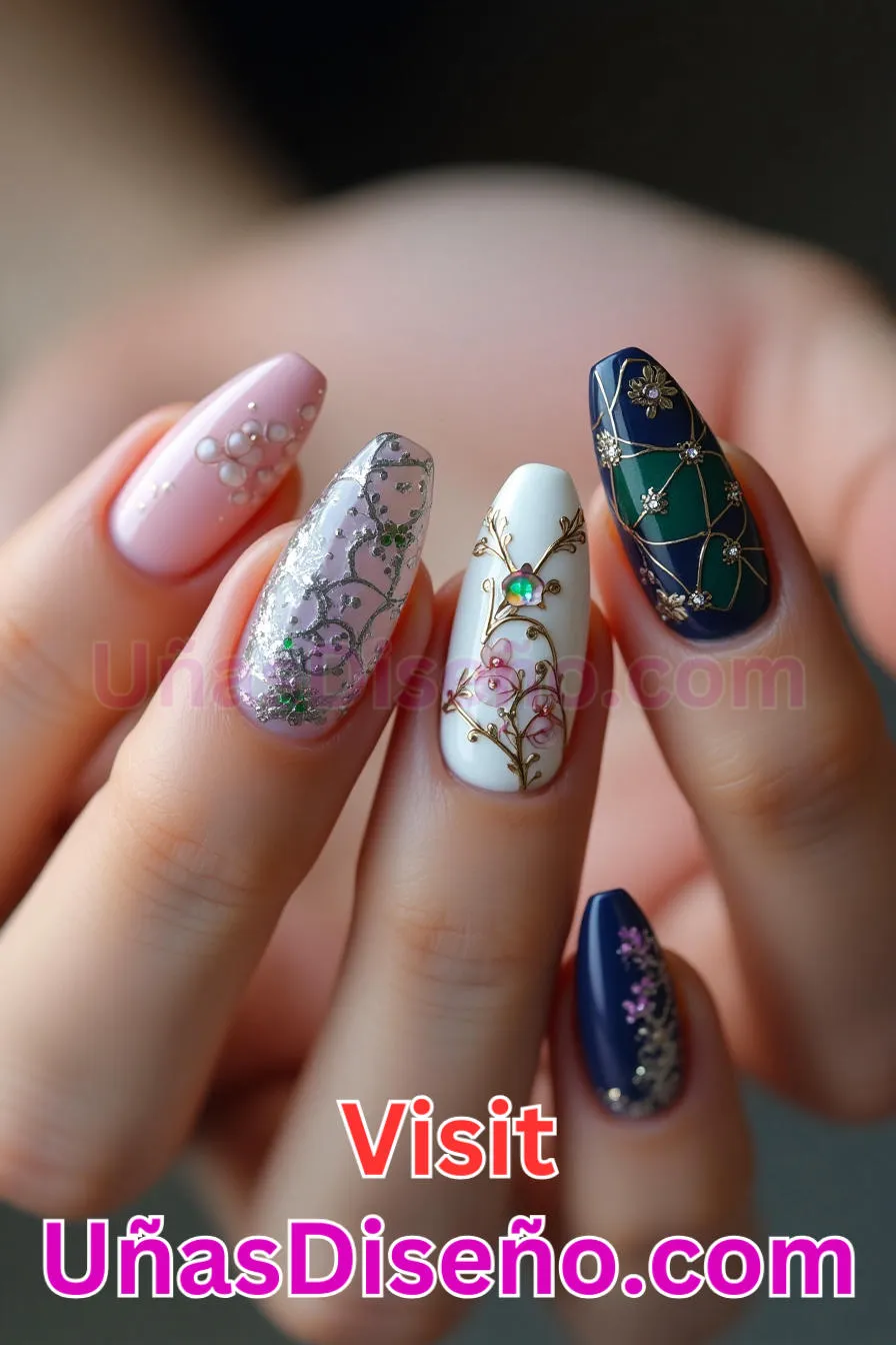 6. Explora diseños de uñas intrincados - Guía Definitiva de Manicura 15 Consejos para Lograr Uñas Almendra de Ensueño (4).jpeg