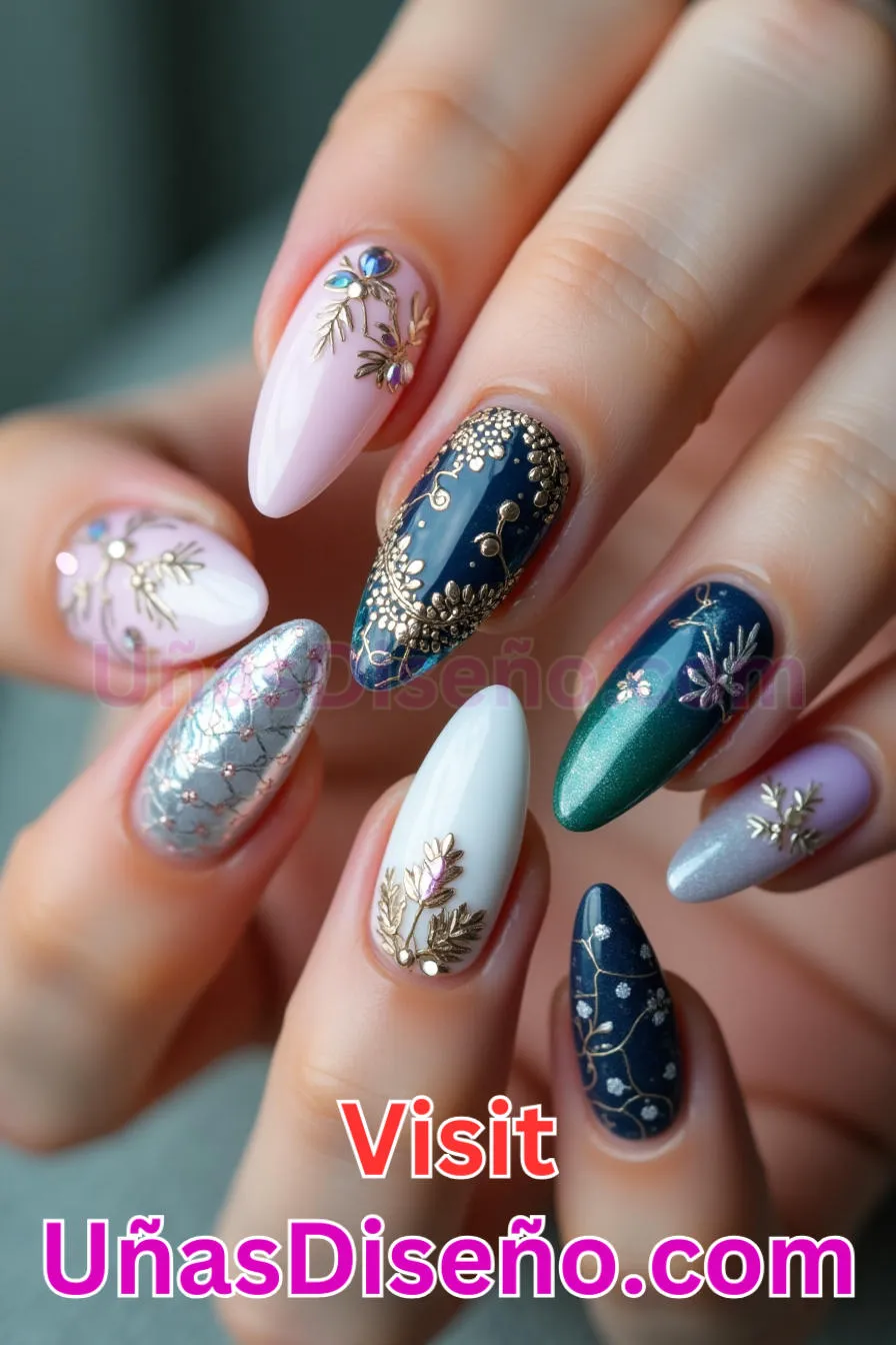 6. Explora diseños de uñas intrincados - Guía Definitiva de Manicura 15 Consejos para Lograr Uñas Almendra de Ensueño (5).jpeg