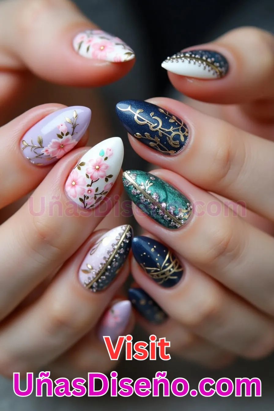 6. Explora diseños de uñas intrincados - Guía Definitiva de Manicura 15 Consejos para Lograr Uñas Almendra de Ensueño (6).jpeg
