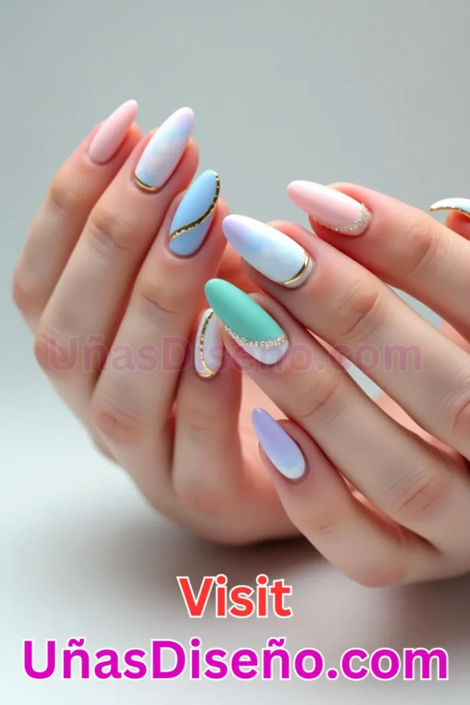 6. Manicura francesa reinventada - 25 fascinantes ideas de esmaltes de uñas de gel para un look de salón perfecto (6).jpeg