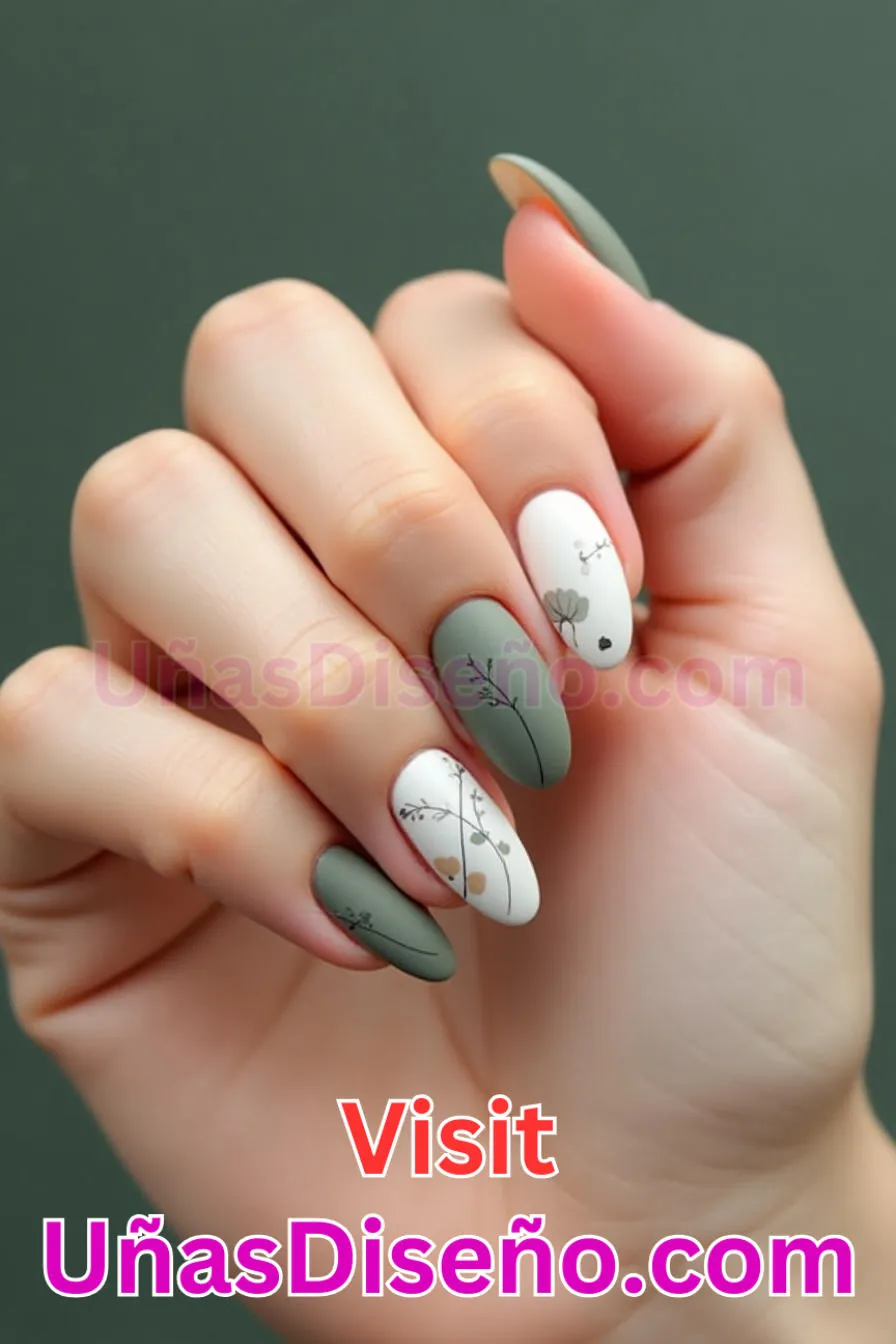 6. Minimalista Zen Vibe - Tendencias 2025 30 Estilos de Uñas Almendra que Marcan la Diferencia (3).jpeg