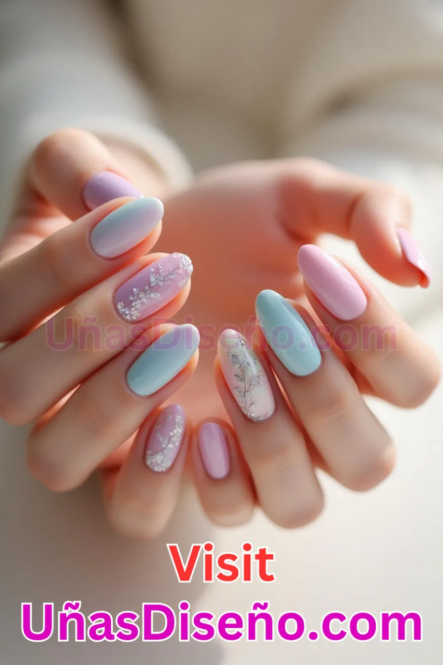 6. Perfección pastel - Brilla como nunca 25 diseños de esmaltes de gel, gelish y gel para uñas que tienes que probar (5).jpeg