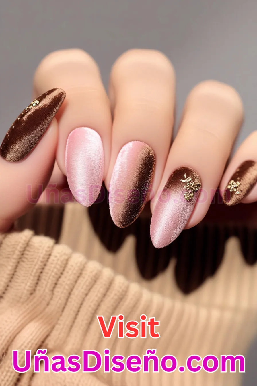 6. Uñas de terciopelo rosa y marrón (3).jpg