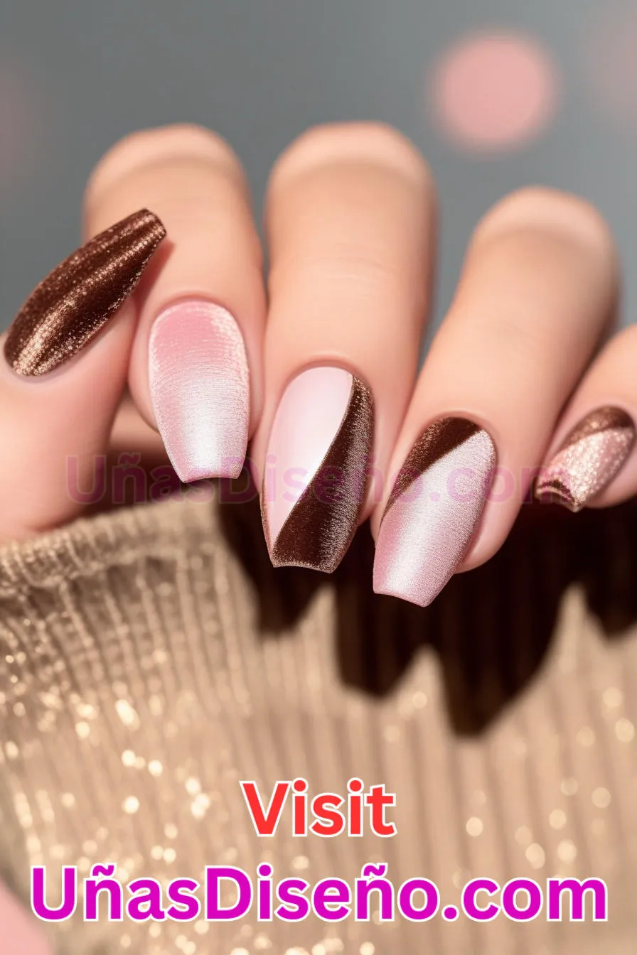 6. Uñas de terciopelo rosa y marrón (8).jpg