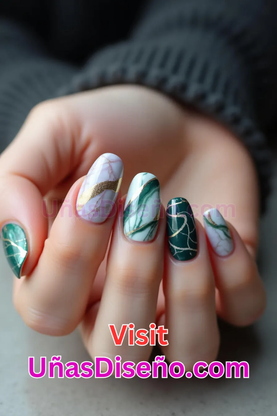 7 Diseños de uñas acrílicas jaspeadas mejores diseños de uñas acrílicas para una manicura elegante y duradera 7.jpeg