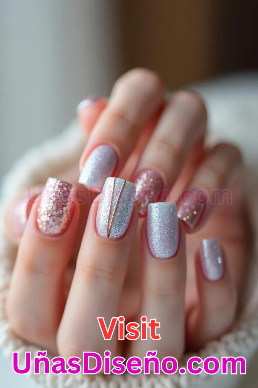 7. Azúcar Francés - Los 20 mejores diseños de uñas con purpurina para lucir un look deslumbrante (8).jpeg