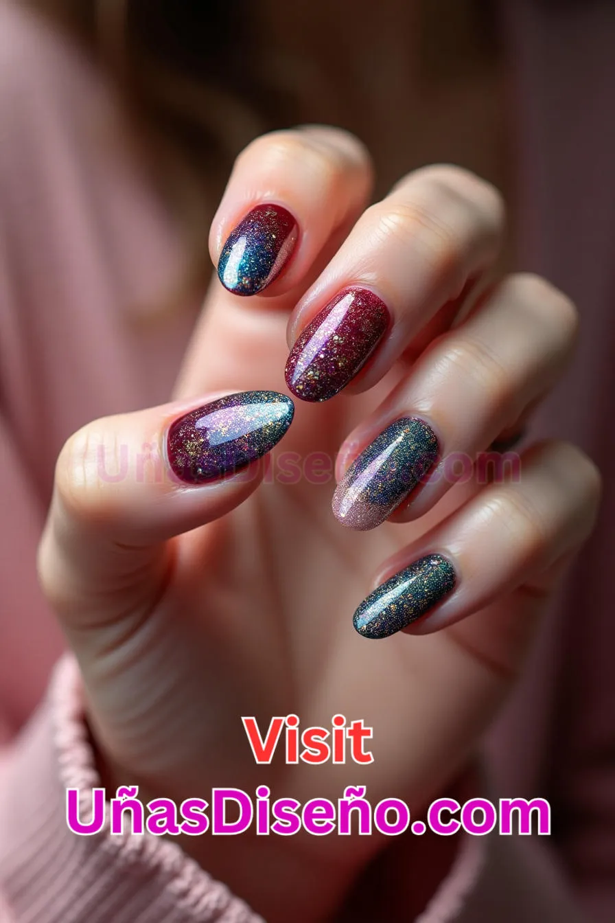 7. Diseño de uñas acrílicas con purpurina Los mejores diseños de uñas de acrílico Ideas modernas y únicas para cada ocasión (1).jpeg