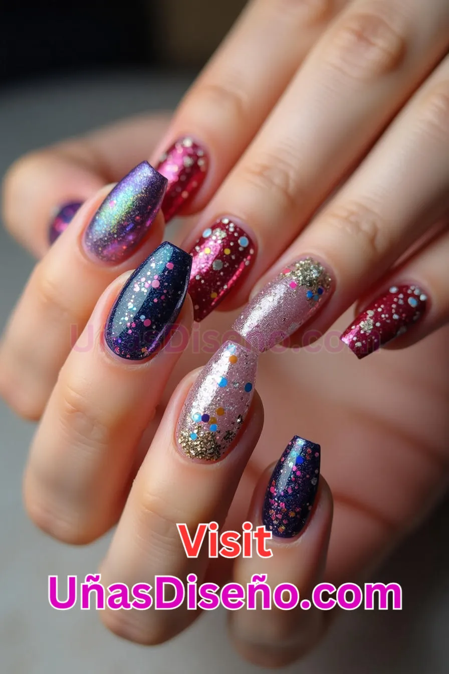 7. Diseño de uñas acrílicas con purpurina Los mejores diseños de uñas de acrílico Ideas modernas y únicas para cada ocasión (5).jpeg