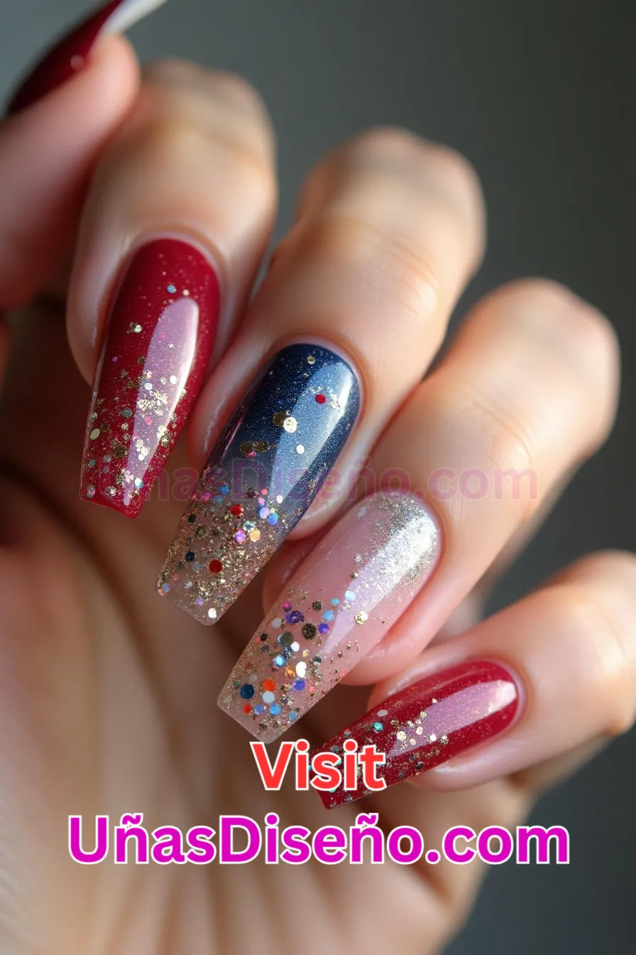 7. Diseño de uñas acrílicas con purpurina Los mejores diseños de uñas de acrílico Ideas modernas y únicas para cada ocasión (6).jpeg