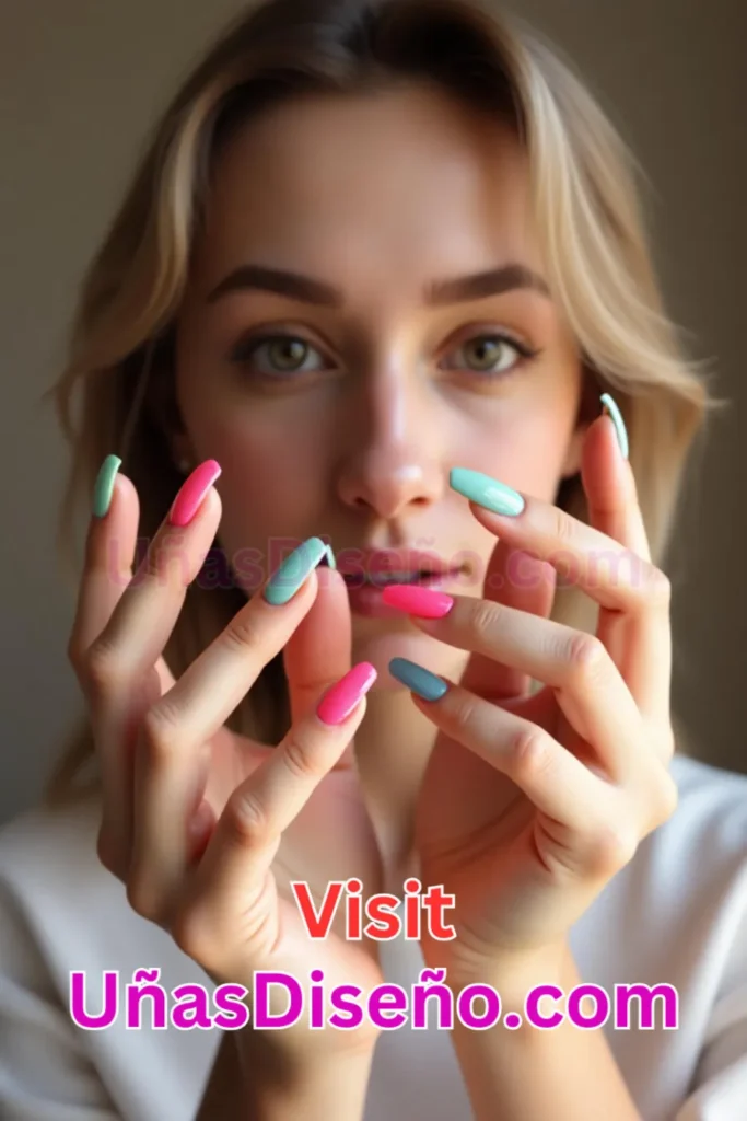 7. Manicura francesa con puntas atrevidas - 25 innovadores diseños de uñas semipermanentes para un look elegante y duradero (2).jpeg