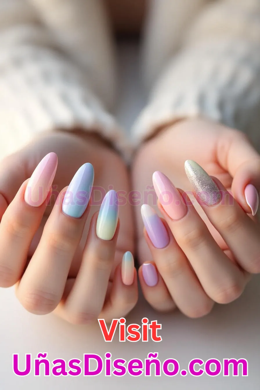 7. Patrones geométricos Almendra - 20 Uñas de Almendra Elegance Diseños exclusivos para un look sofisticado (7).jpeg