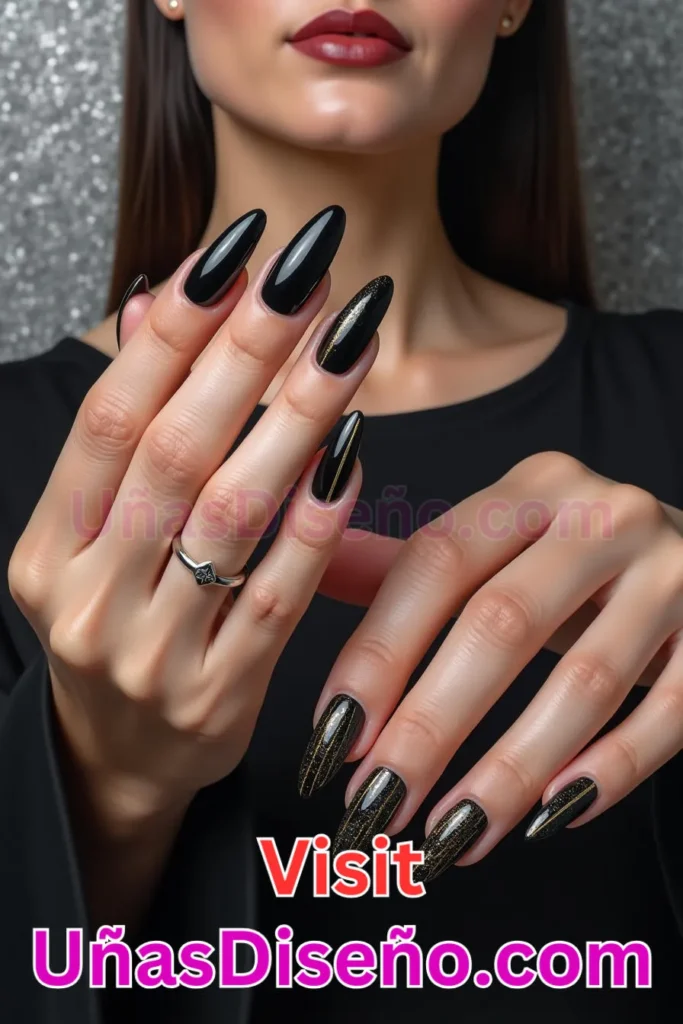 7. Perfección Negro Brillante - 25 propuestas vanguardistas de diseños de uñas semipermanentes para un look único (5).jpeg