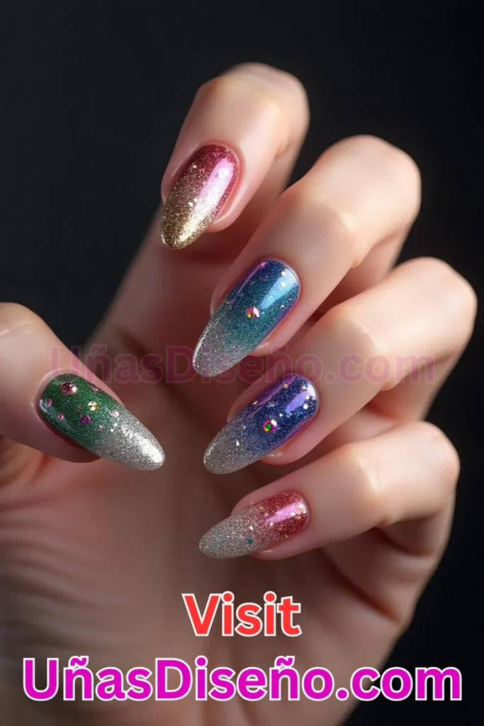 7.Glitter Infusion Extravaganza - 25 fascinantes ideas de esmaltes de uñas de gel para un look de salón perfecto (1).jpeg