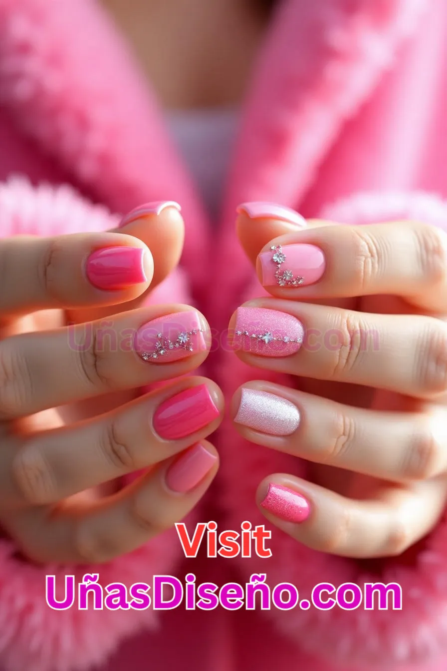 8 Diseños de uñas de acrílico rosa Barbie mejores diseños de uñas acrílicas para una manicura elegante y duradera 5.jpeg