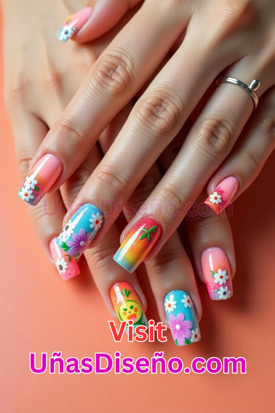 8. Diseño de uñas acrílicas de Verano Los mejores diseños de uñas de acrílico Ideas modernas y únicas para cada ocasión (4).jpeg