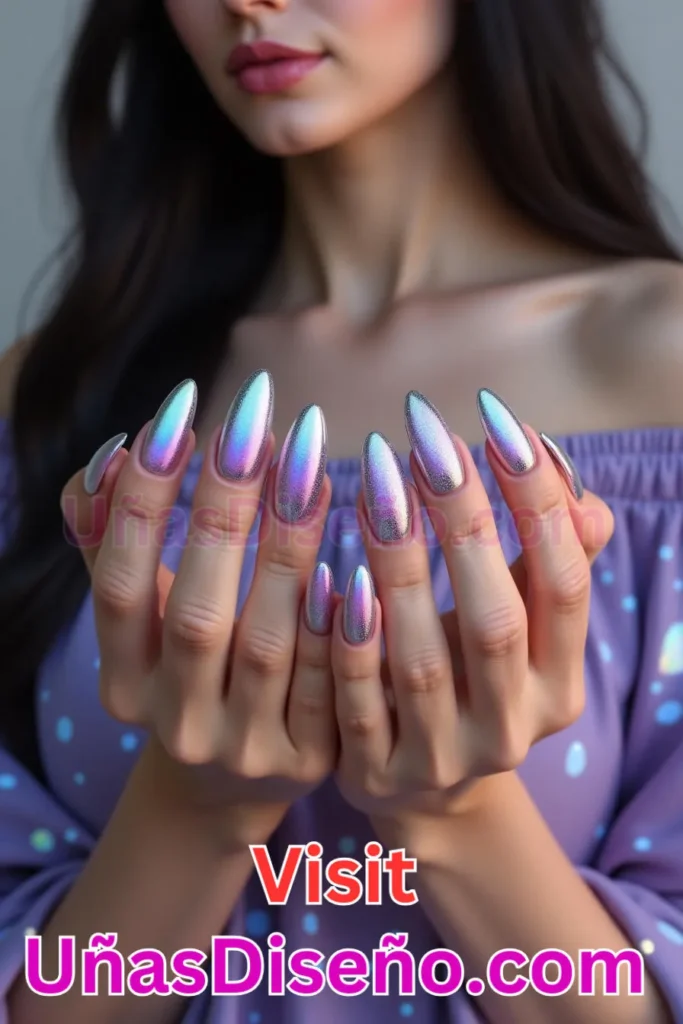 8. Magia holográfica futurista - Mejora tu manicura 25 esmaltes de gel y gelatina elegantes y duraderos (2).jpeg