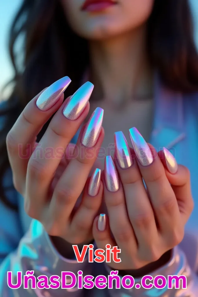 8. Magia holográfica futurista - Mejora tu manicura 25 esmaltes de gel y gelatina elegantes y duraderos (5).jpeg