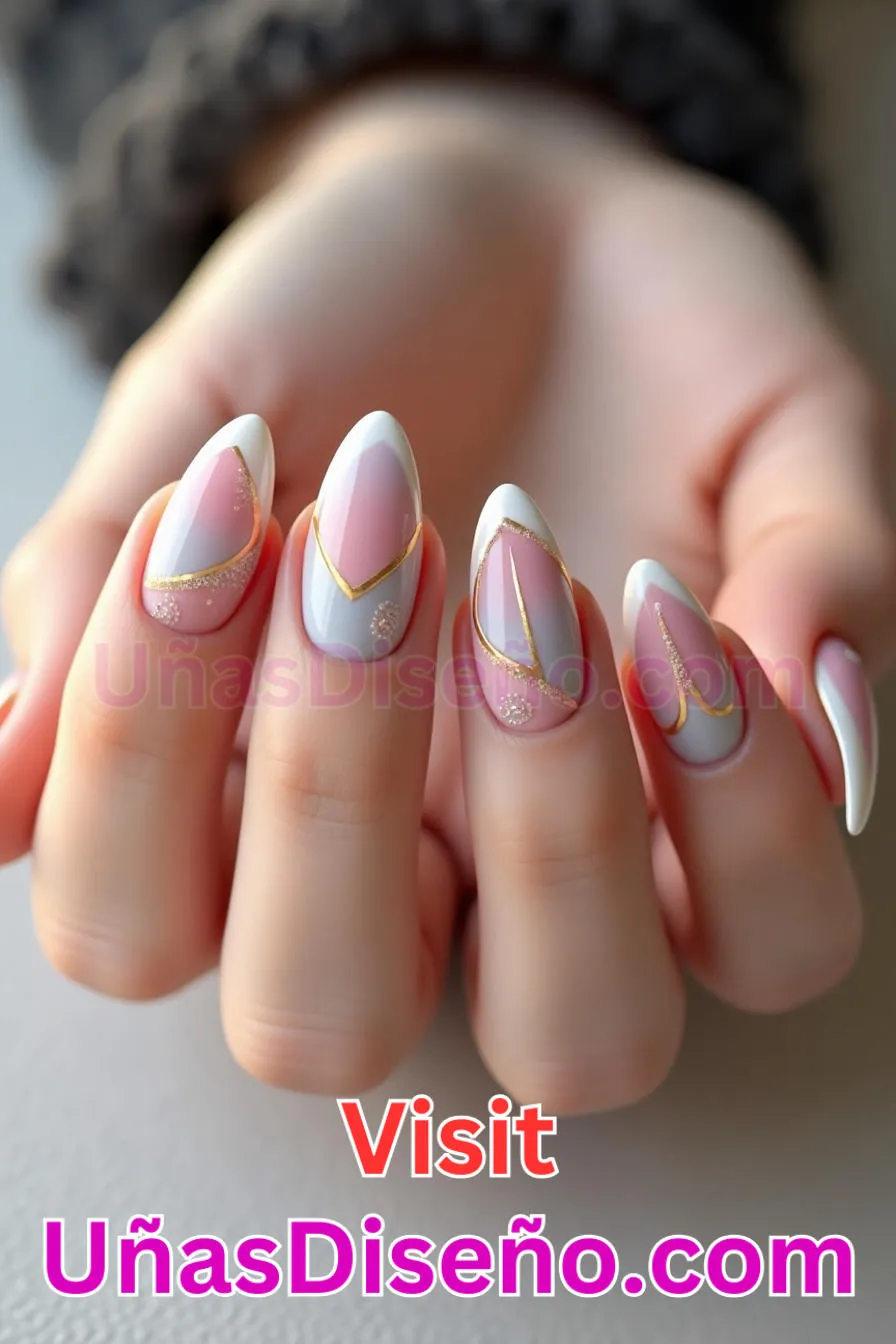 8. Torsión francesa clásica - Cómo Elegir el Diseño Perfecto para Uñas Almendra 21 Ideas Exclusivas para Brillar (1).jpeg