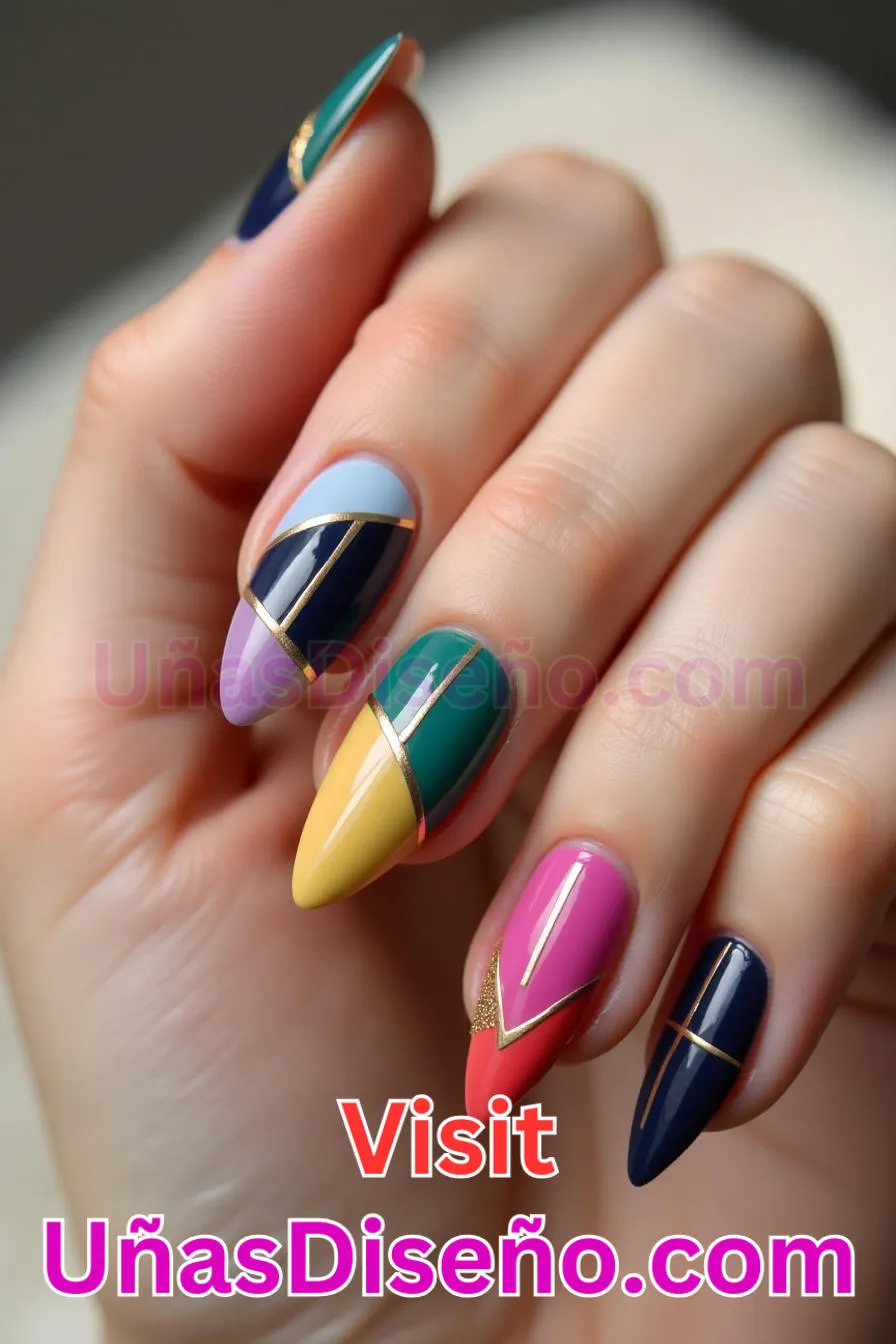 9. Almendra con intrincado diseño de encaje - 20 Uñas de Almendra Elegance Diseños exclusivos para un look sofisticado (11).jpeg