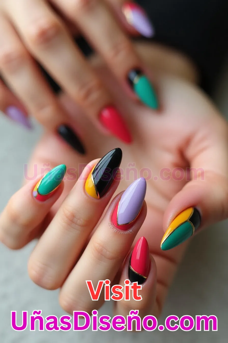 9. Almendra con intrincado diseño de encaje - 20 Uñas de Almendra Elegance Diseños exclusivos para un look sofisticado (13).jpeg