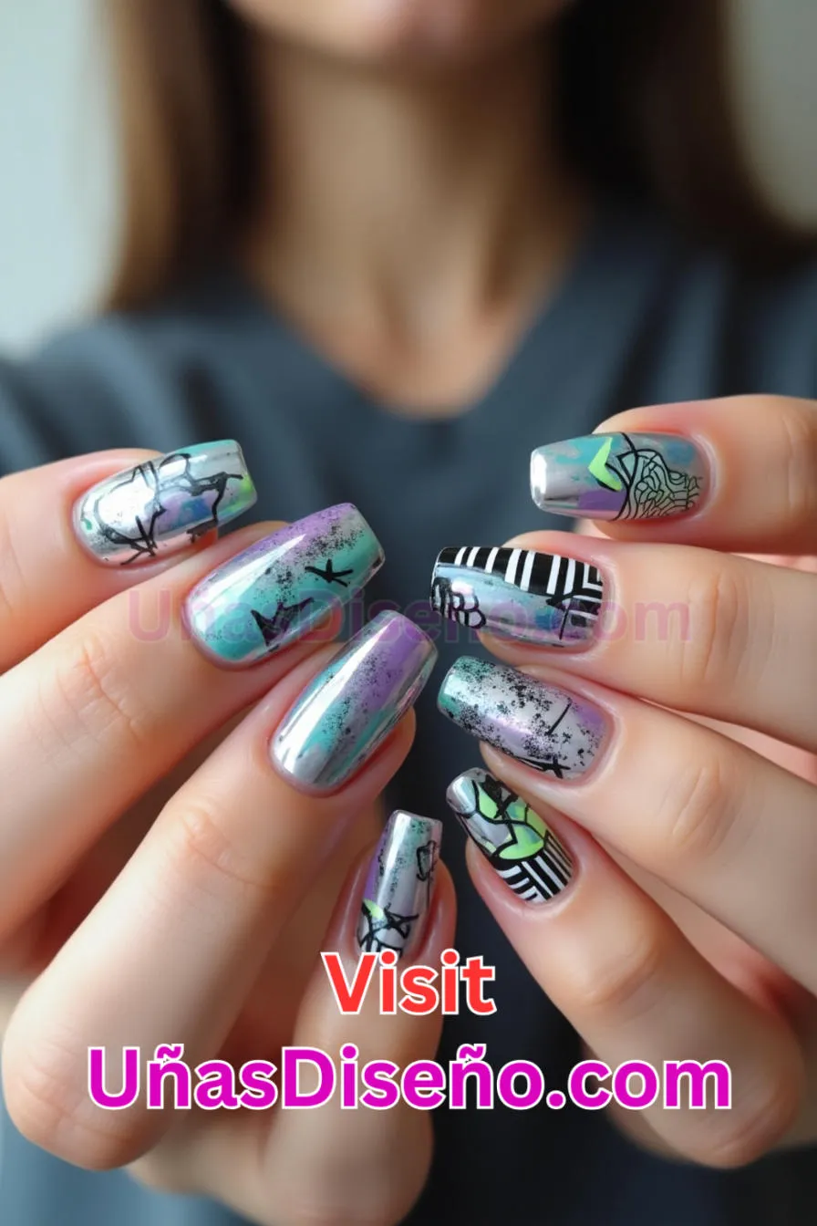 9. Diseño de uñas acrílicas Los mejores diseños de uñas de acrílico Ideas modernas y únicas para cada ocasión 3.jpeg