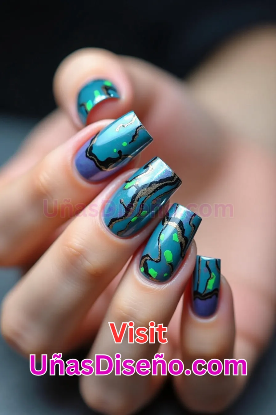 9. Diseño de uñas acrílicas Los mejores diseños de uñas de acrílico Ideas modernas y únicas para cada ocasión 5.jpeg