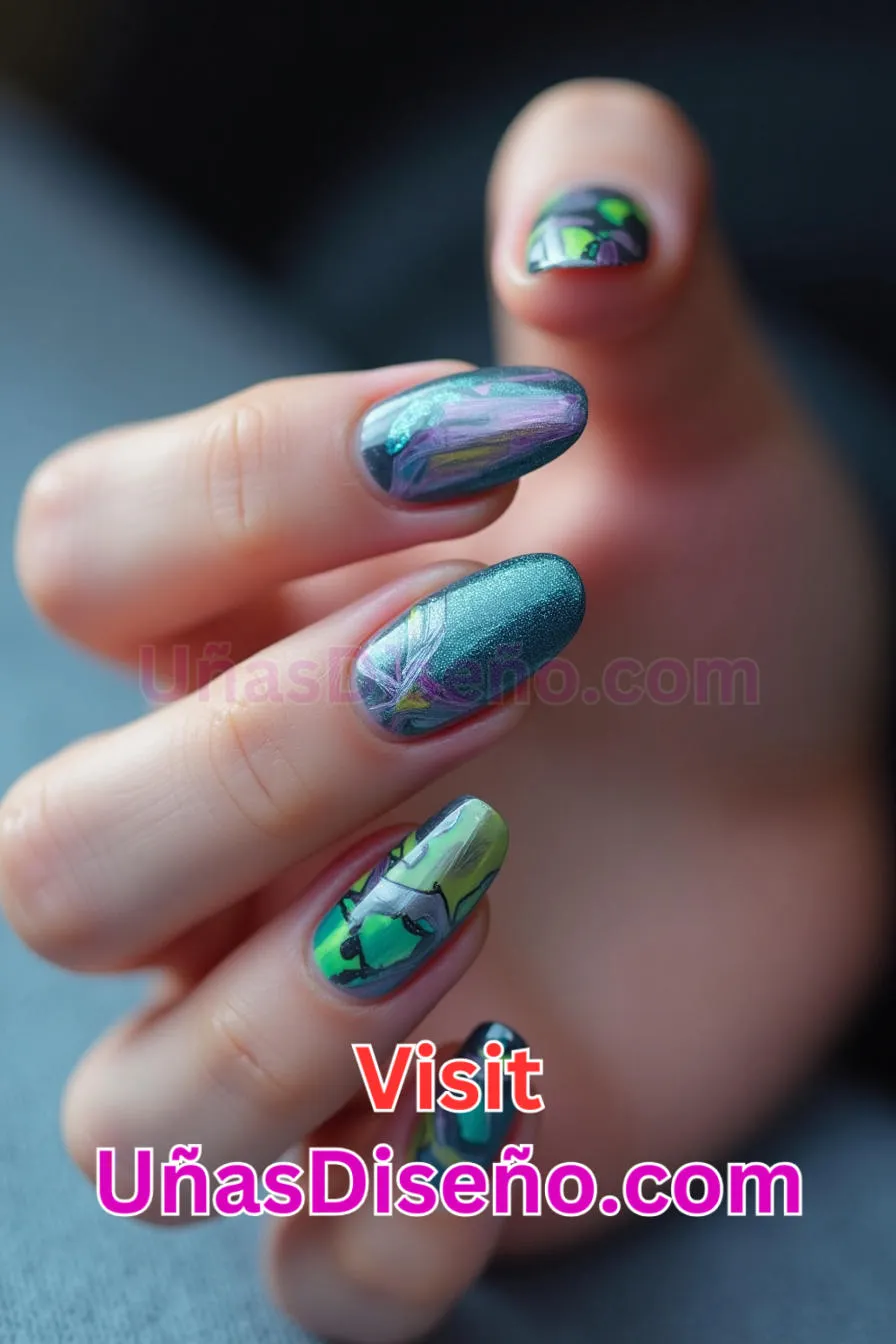 9. Diseño de uñas acrílicas Los mejores diseños de uñas de acrílico Ideas modernas y únicas para cada ocasión 7.jpeg