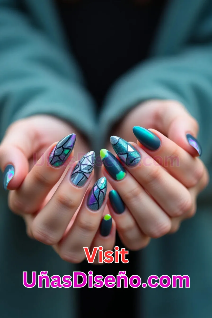 9. Diseño de uñas acrílicas Los mejores diseños de uñas de acrílico Ideas modernas y únicas para cada ocasión 9.jpeg