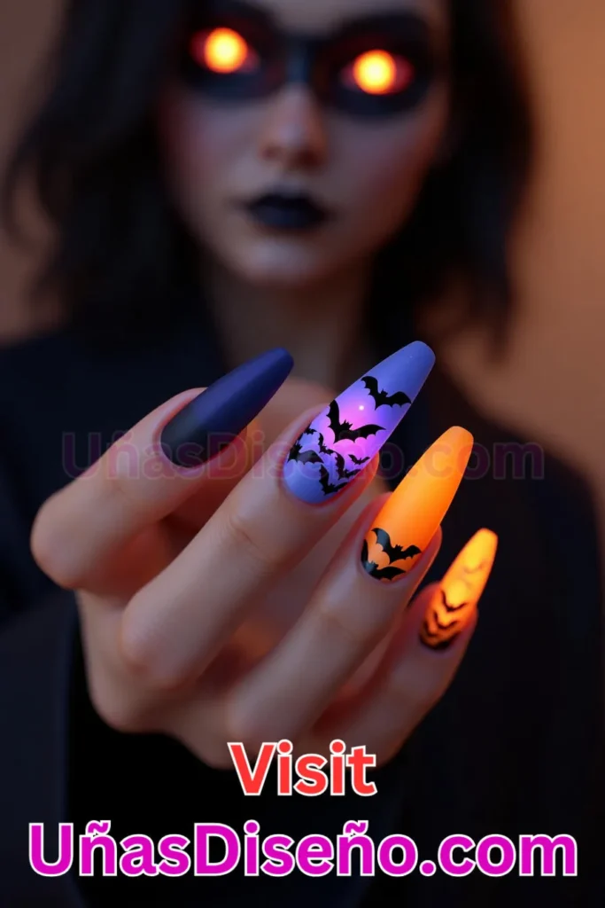 9. Estampado de Murciélagos - Los 10 diseños de uñas de Halloween más de moda en la Ciudad de México (3).jpeg