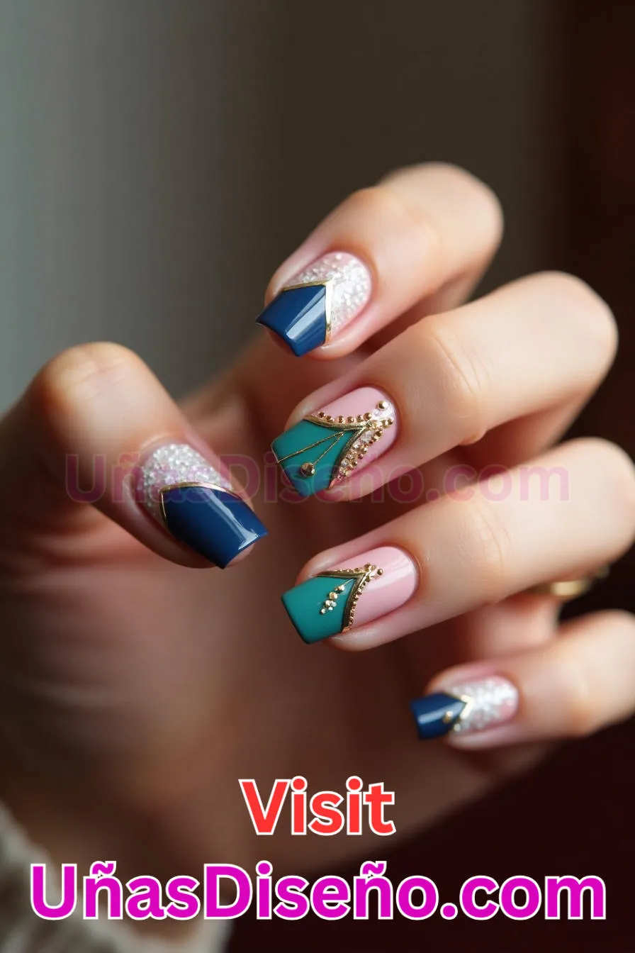 9. Invertido - Los 20 mejores diseños de uñas con purpurina para lucir un look deslumbrante (1).jpeg