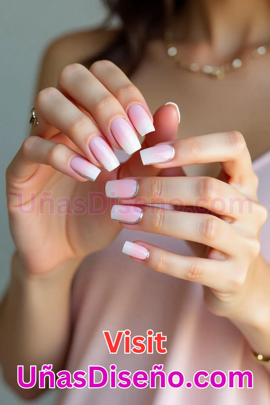 9. Uñas con brillo de labios (5)