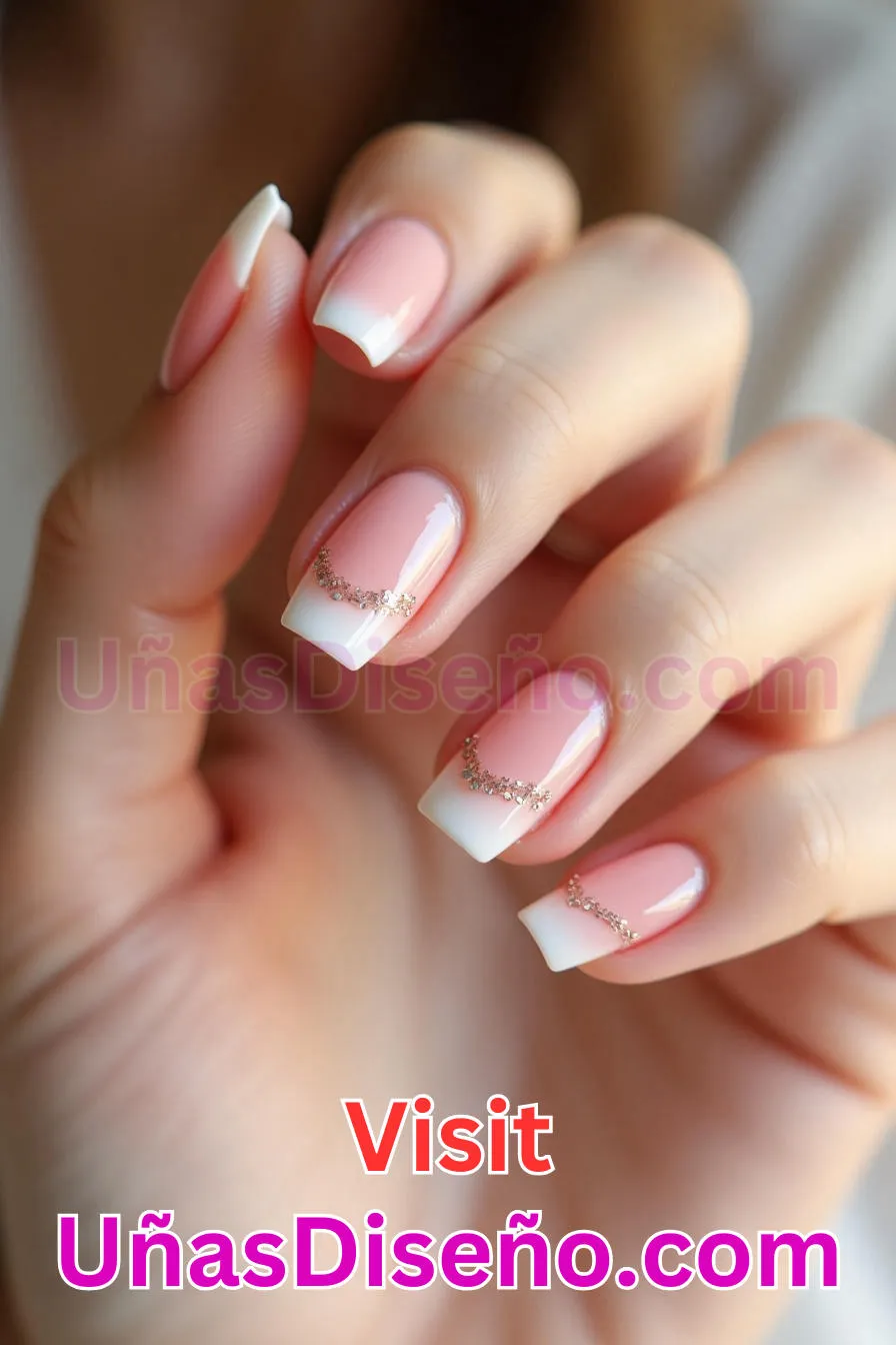 9. Uñas con brillo de labios (6)