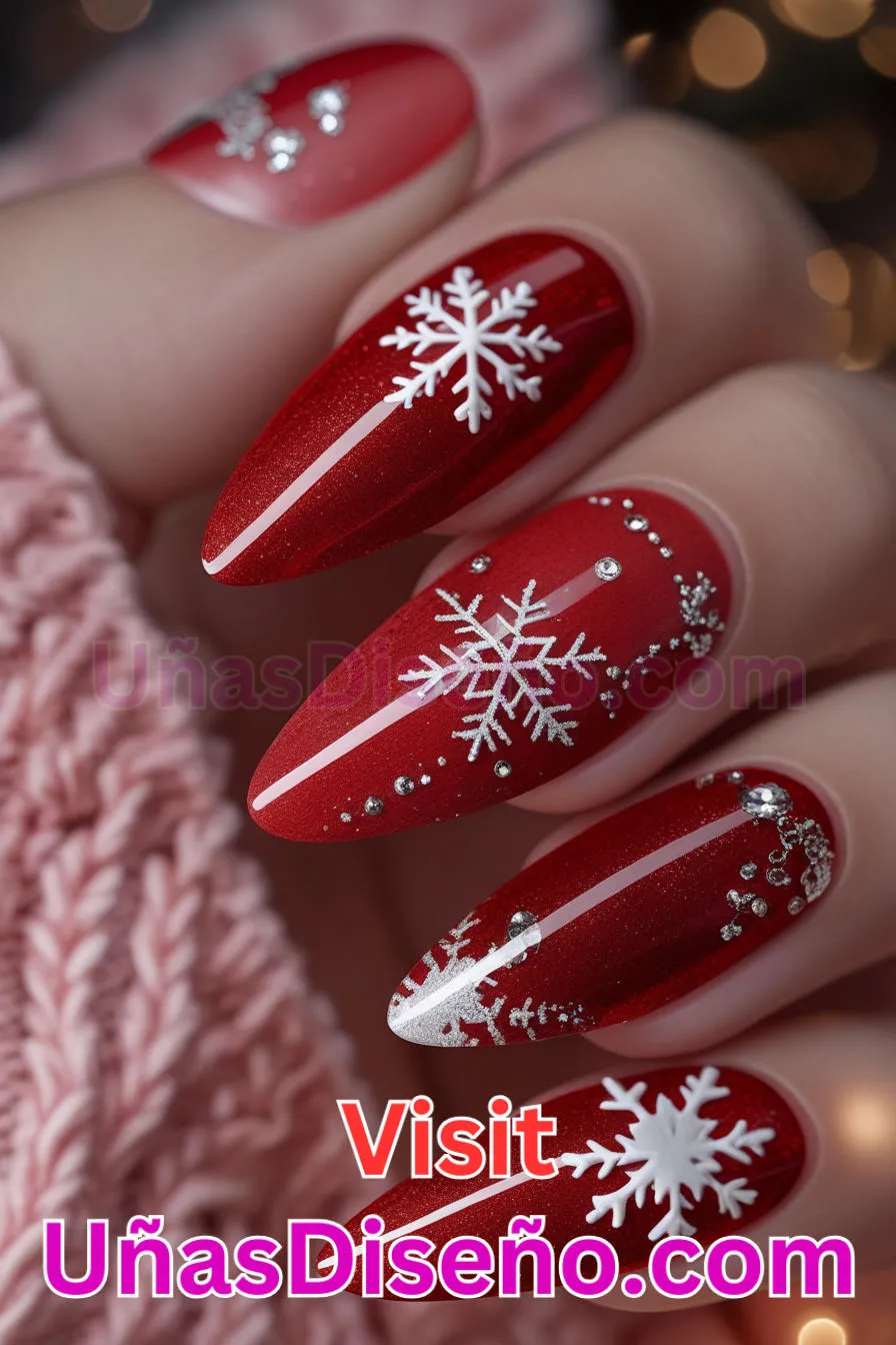 9. Uñas de terciopelo rojo copo de nieve (2).jpg