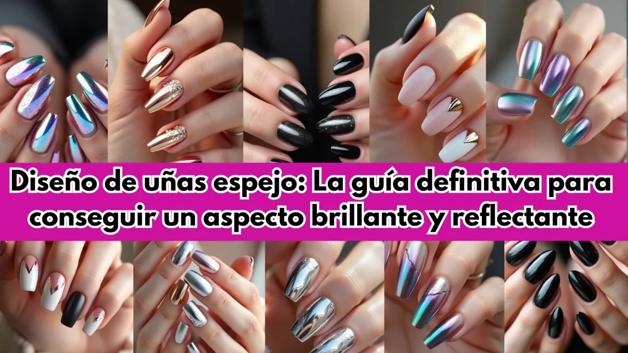 Diseño de uñas espejo La guía definitiva para conseguir un aspecto brillante y reflectante